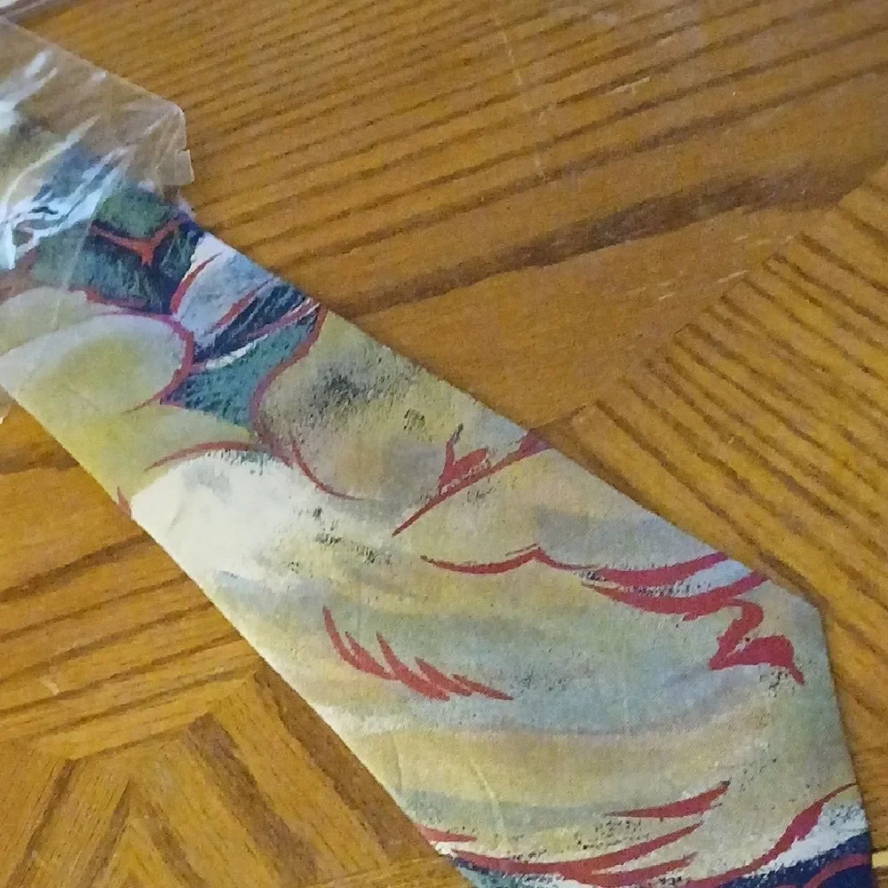 🤠New Boston Traders Silk Tie